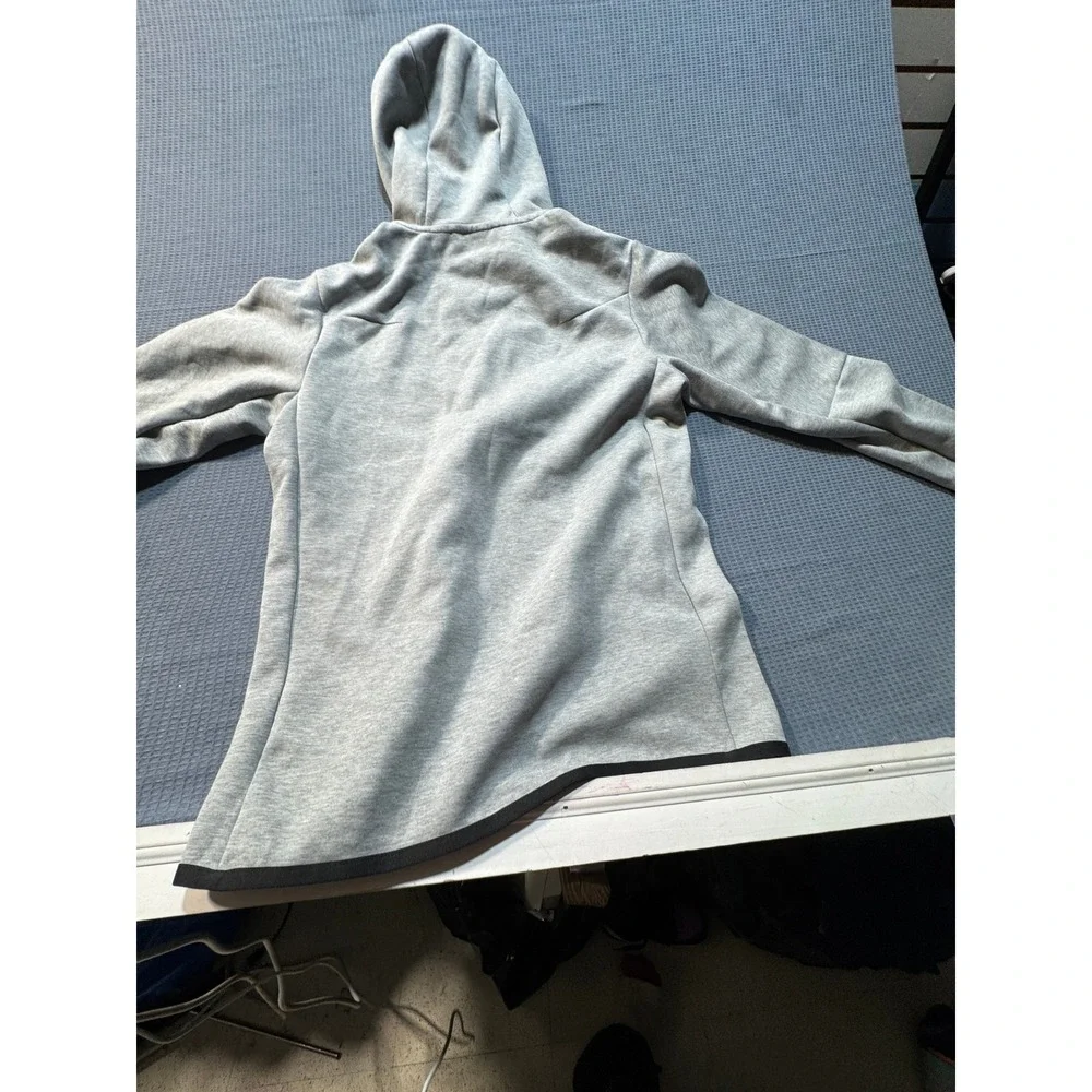 Nike Tech Fleece Full-Zip Hoodie Mens Size S Heather Grey